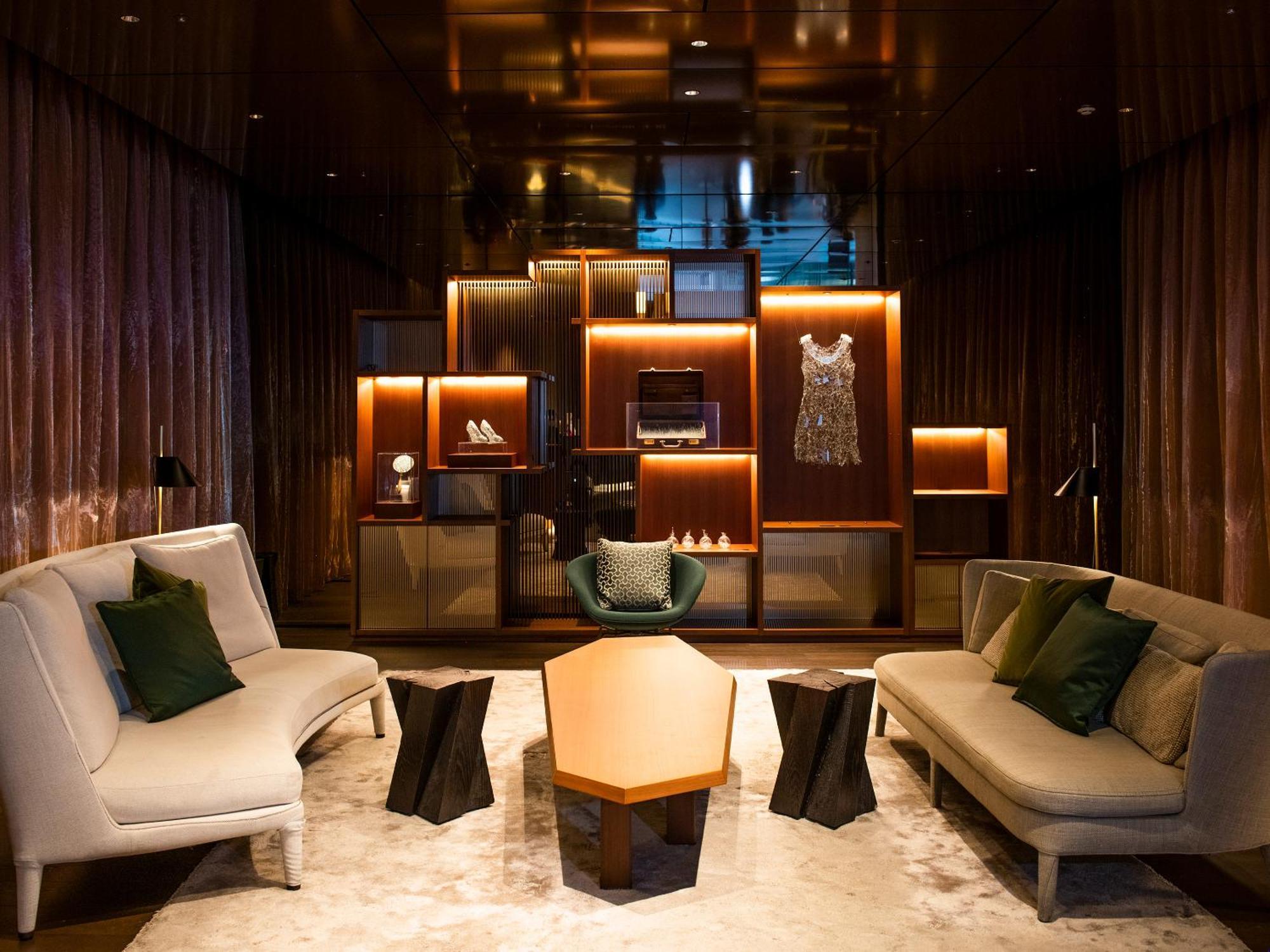 Mitsui Garden Hotel Roppongi Tokyo Premier Εξωτερικό φωτογραφία The interior of the lounge