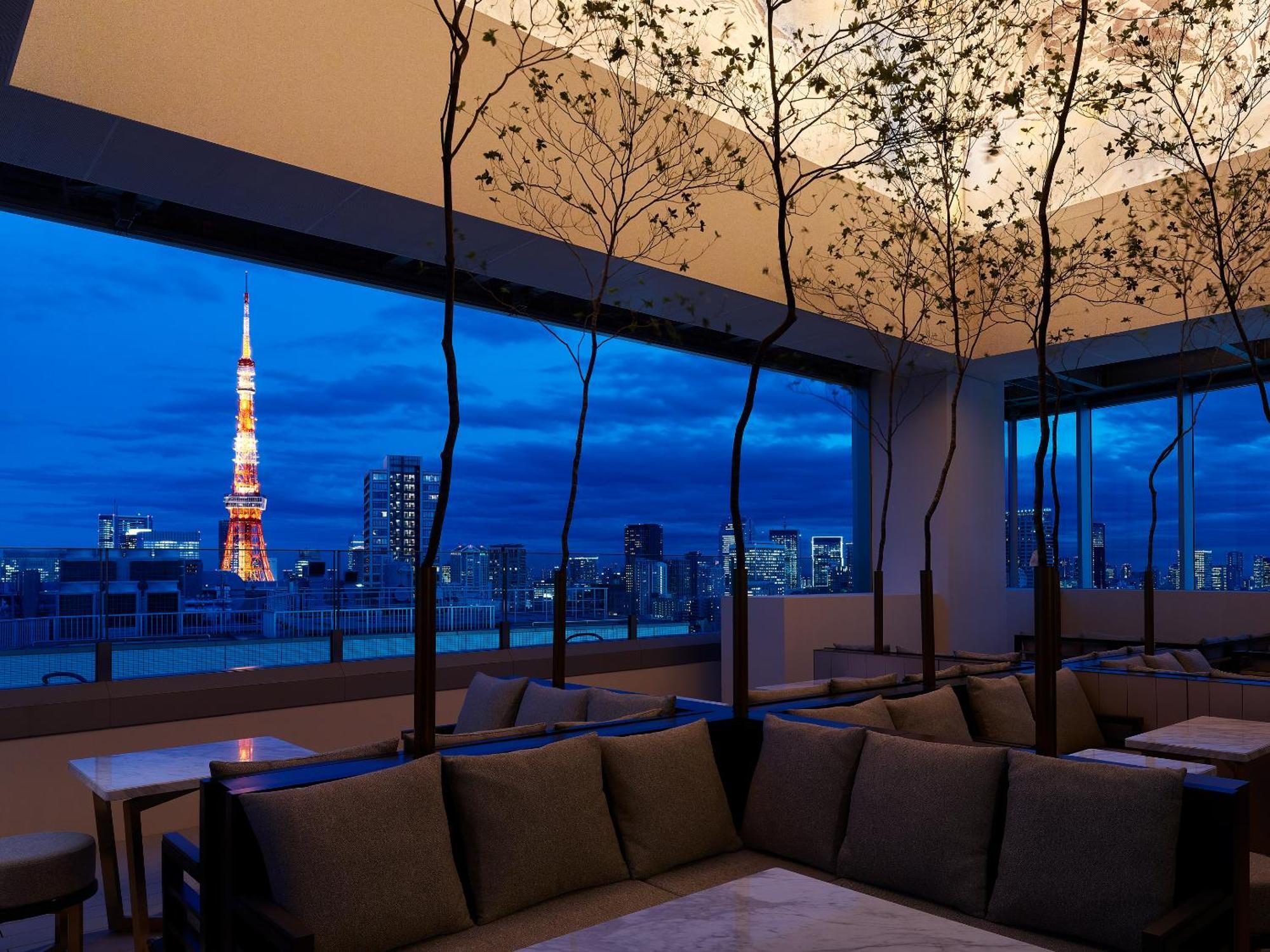 Mitsui Garden Hotel Roppongi Tokyo Premier Εξωτερικό φωτογραφία View from the Sky Bar